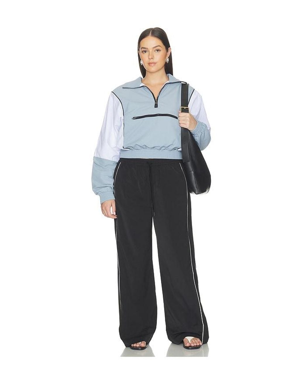 GOOD AMERICAN Black The Sport Pants