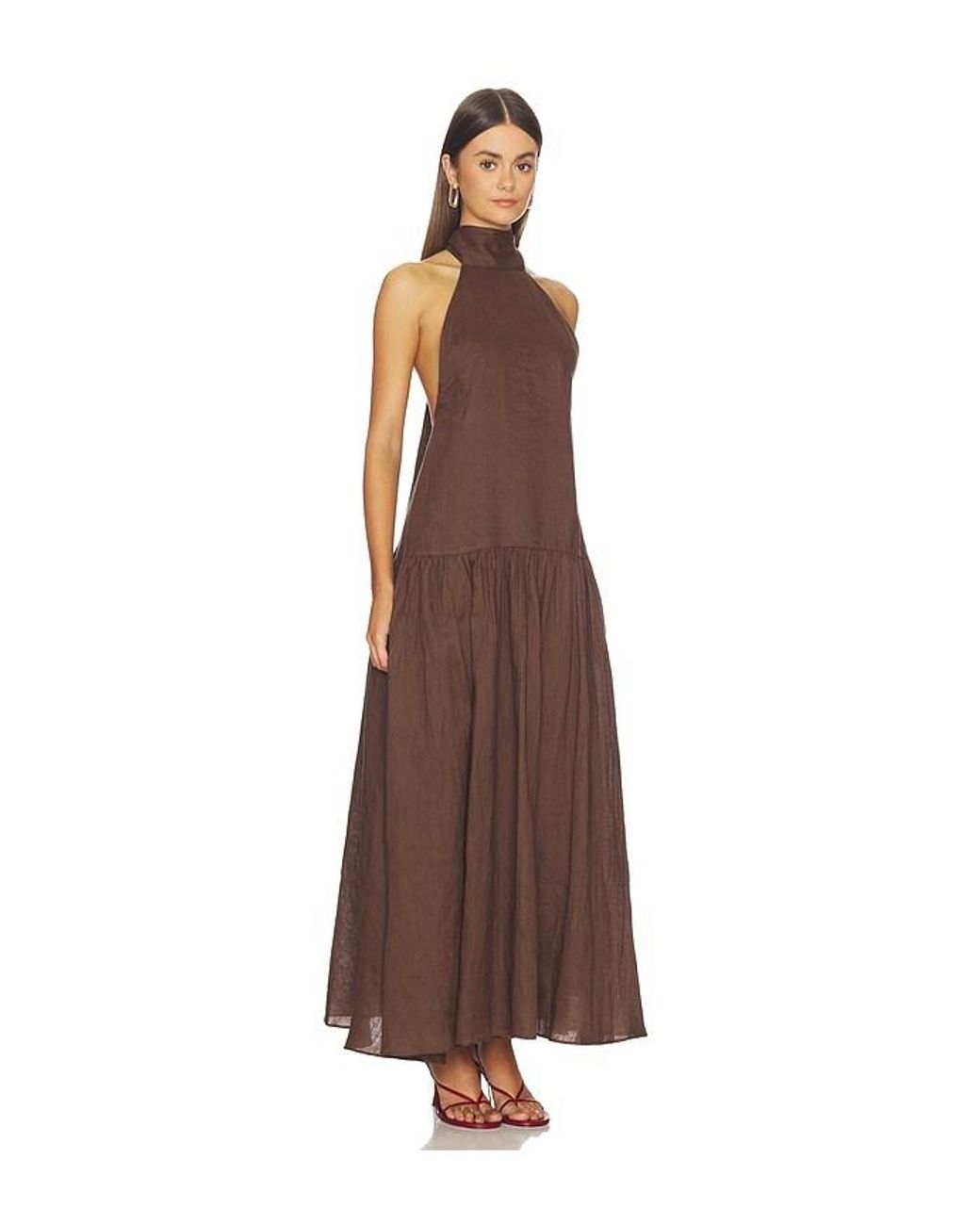 gold sparkly dress long Rosetta Maxi 50s Formal Dress - Color:Blue White Flower autumn winter 20