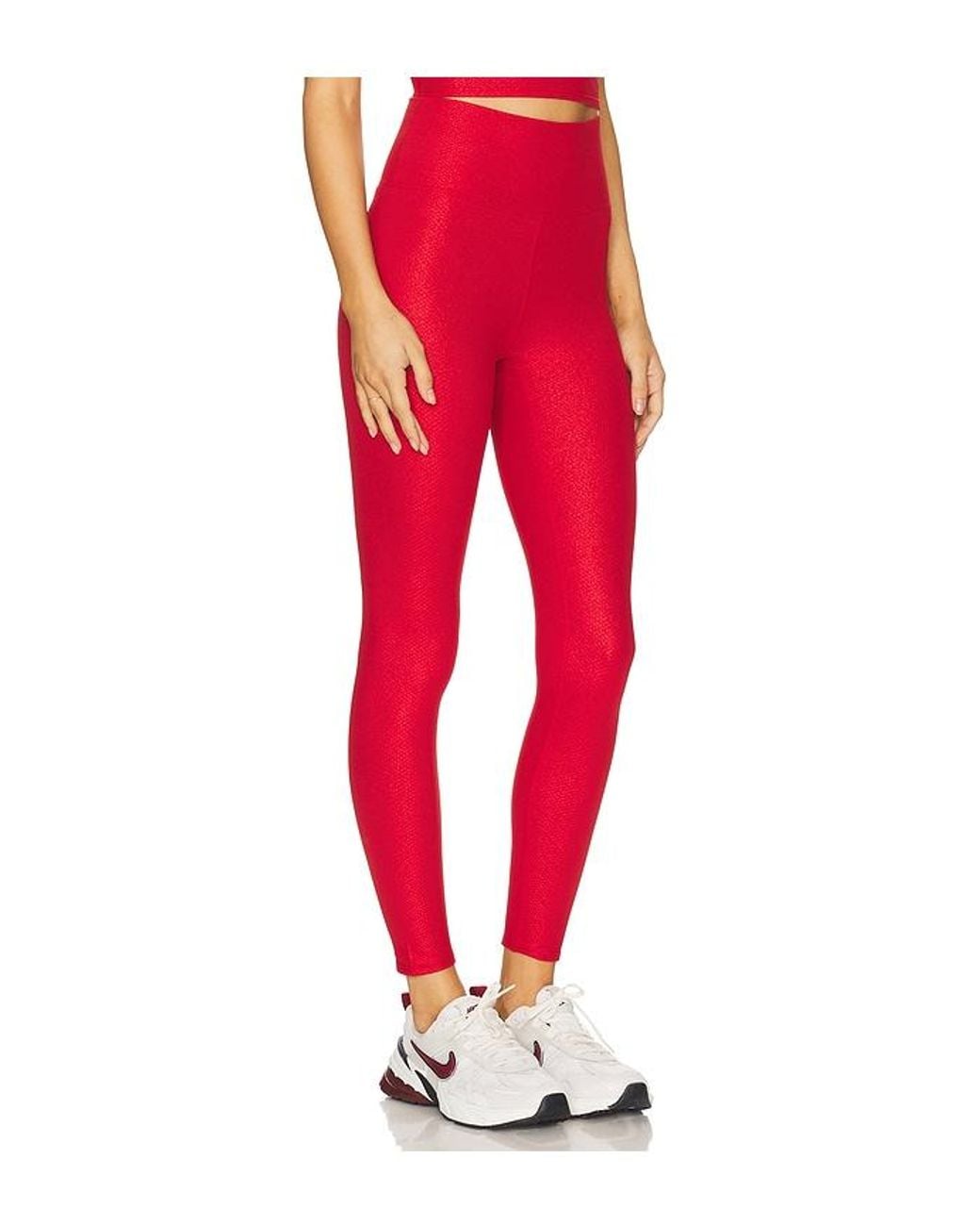 Beach Riot Red Piper Legging