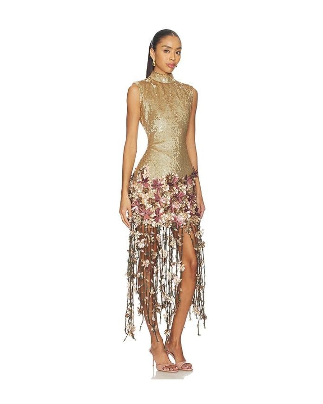 prabal gurung gold dress Yasmin Gown in White Ebay
