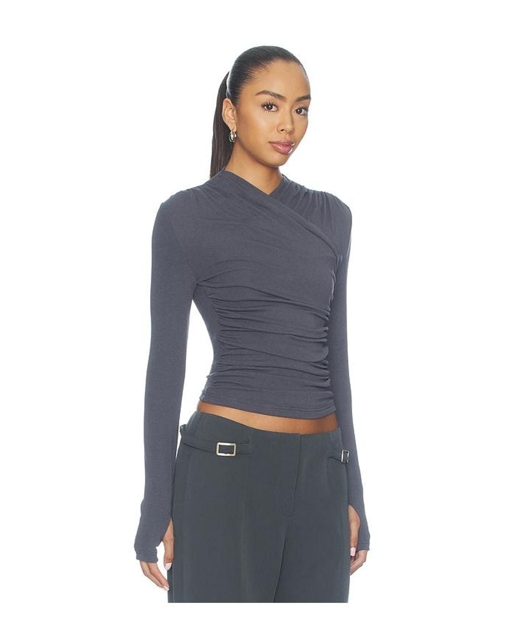 Madison The Label Blue Adalia Top