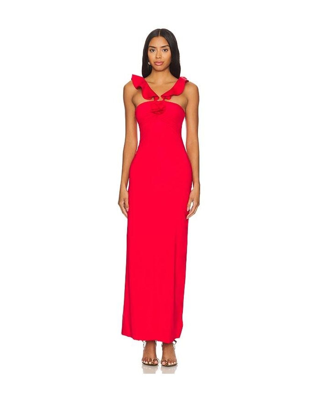 Maxivestido Sortilegio En Color Rojo Talla Maygel Coronel de color Red