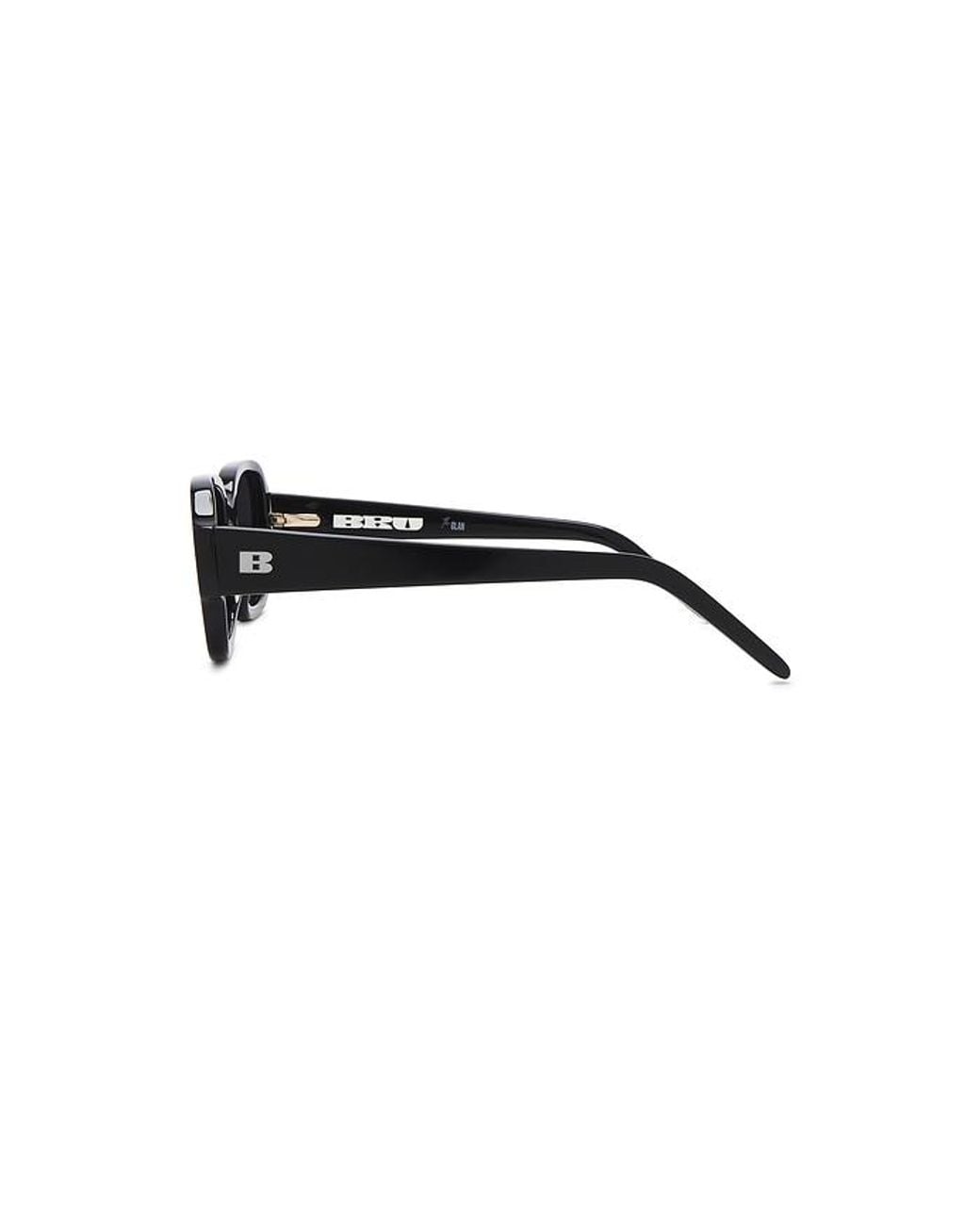 BRU Eyewear Blue Olan Rectangle Sunglasses for men