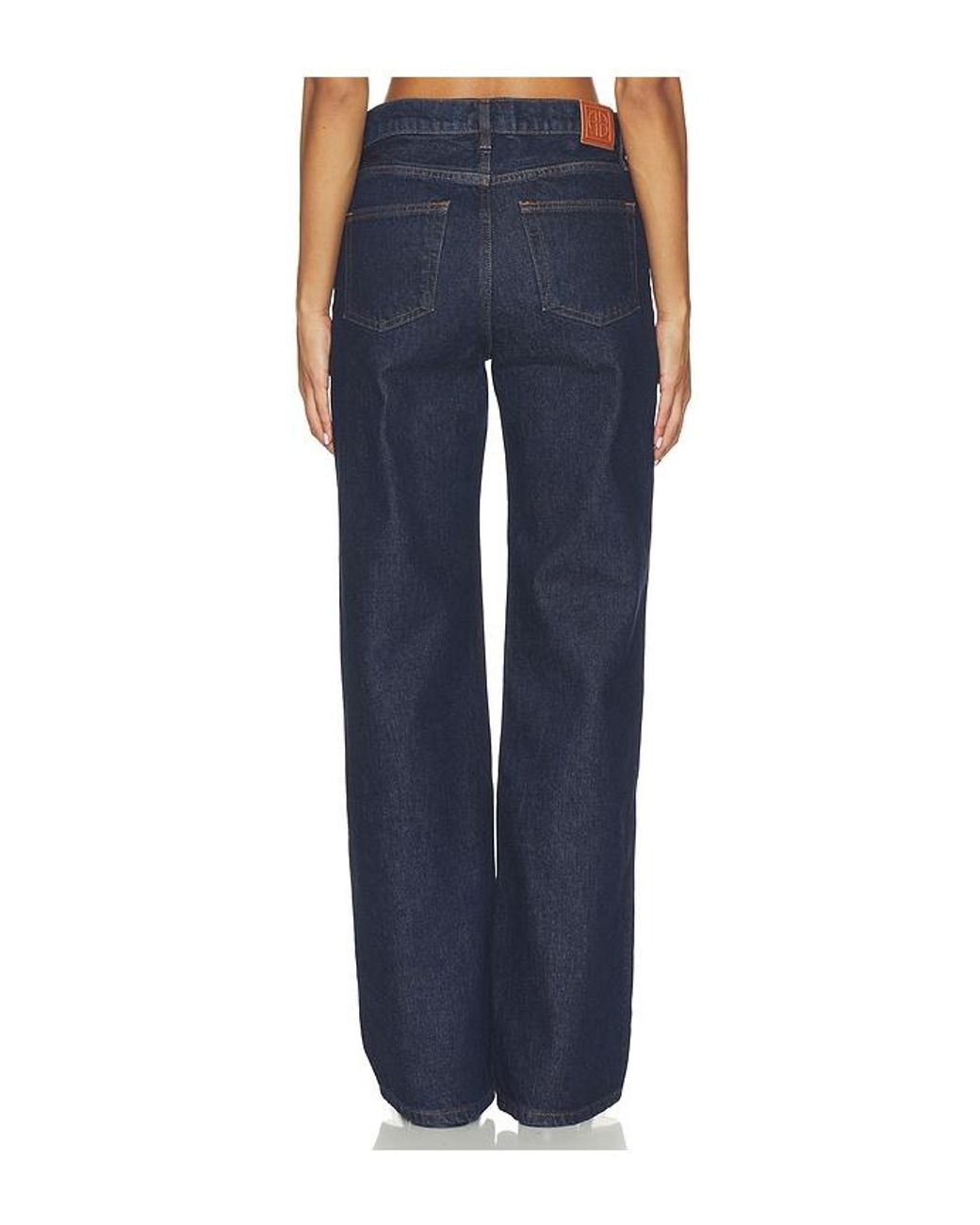Anine Bing Blue Hugh Jean