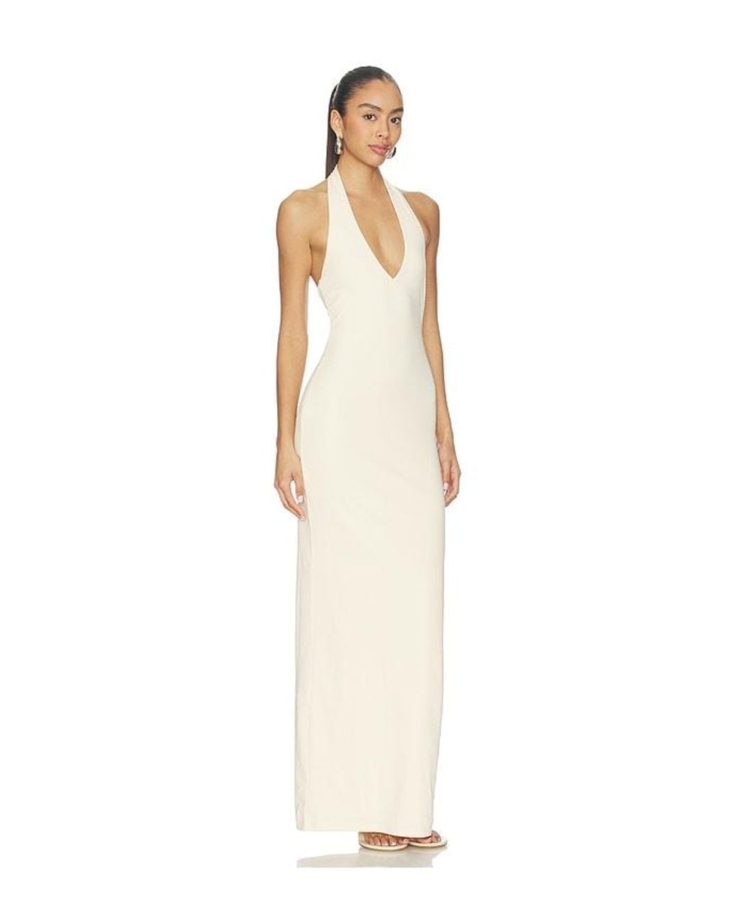 ALL THE WAYS White Mattie Maxi Dress