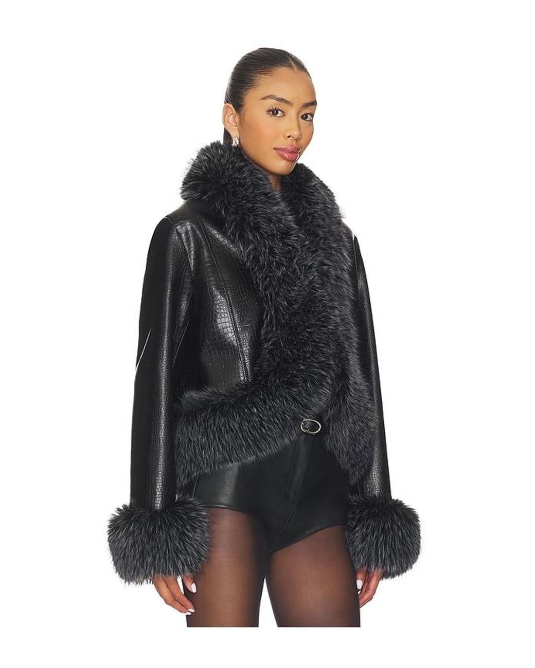 Adrienne Landau Black Ivy Jacket
