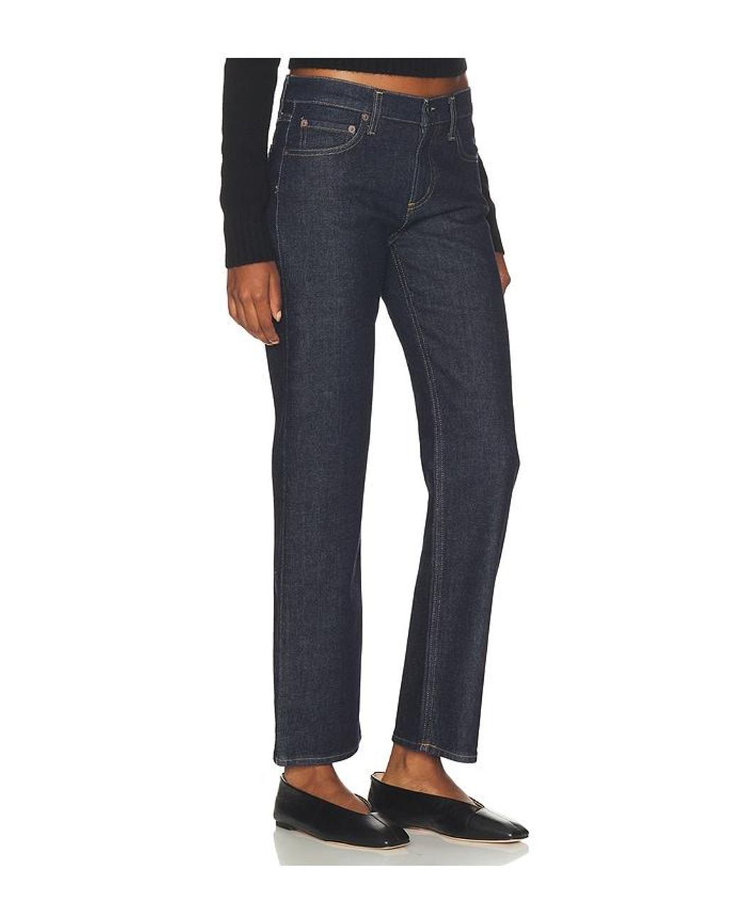 Agolde Blue Stovepipe Jean
