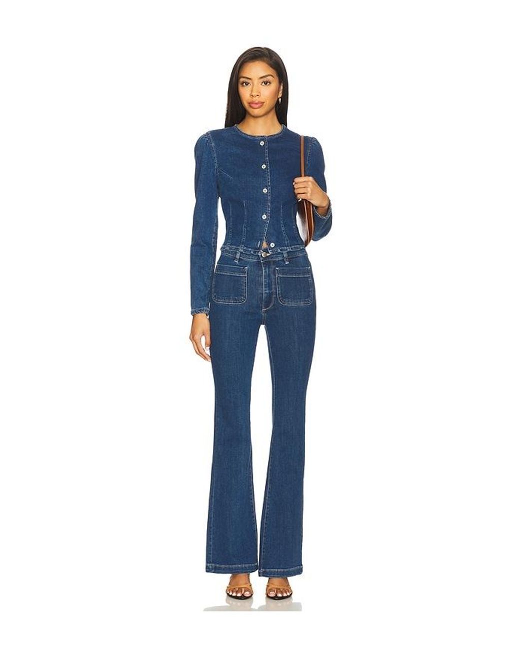 DL1961 Blue Bridget High Rise Bootcut Instasculpt Jeans
