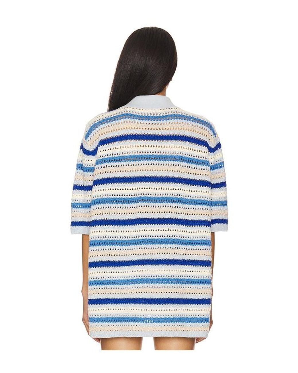 Lovers + Friends Blue Lucia Cardigan