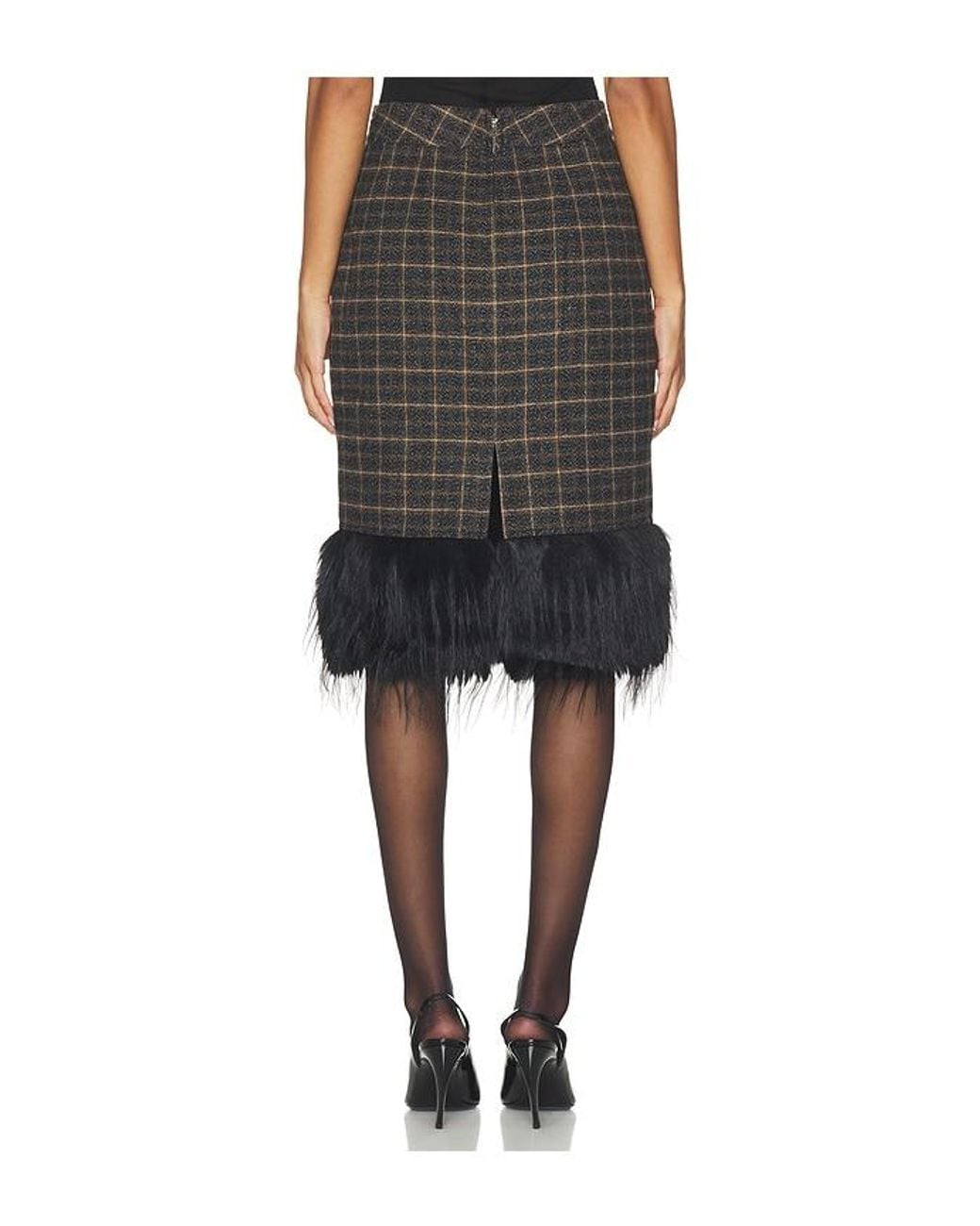 AFRM Black Talon Skirt