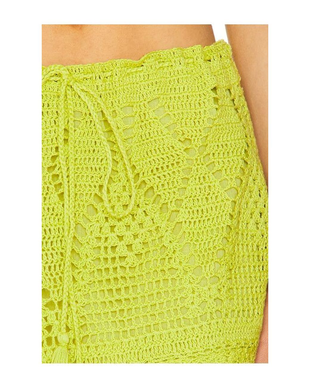 PQ Swim Yellow Camila Skirt