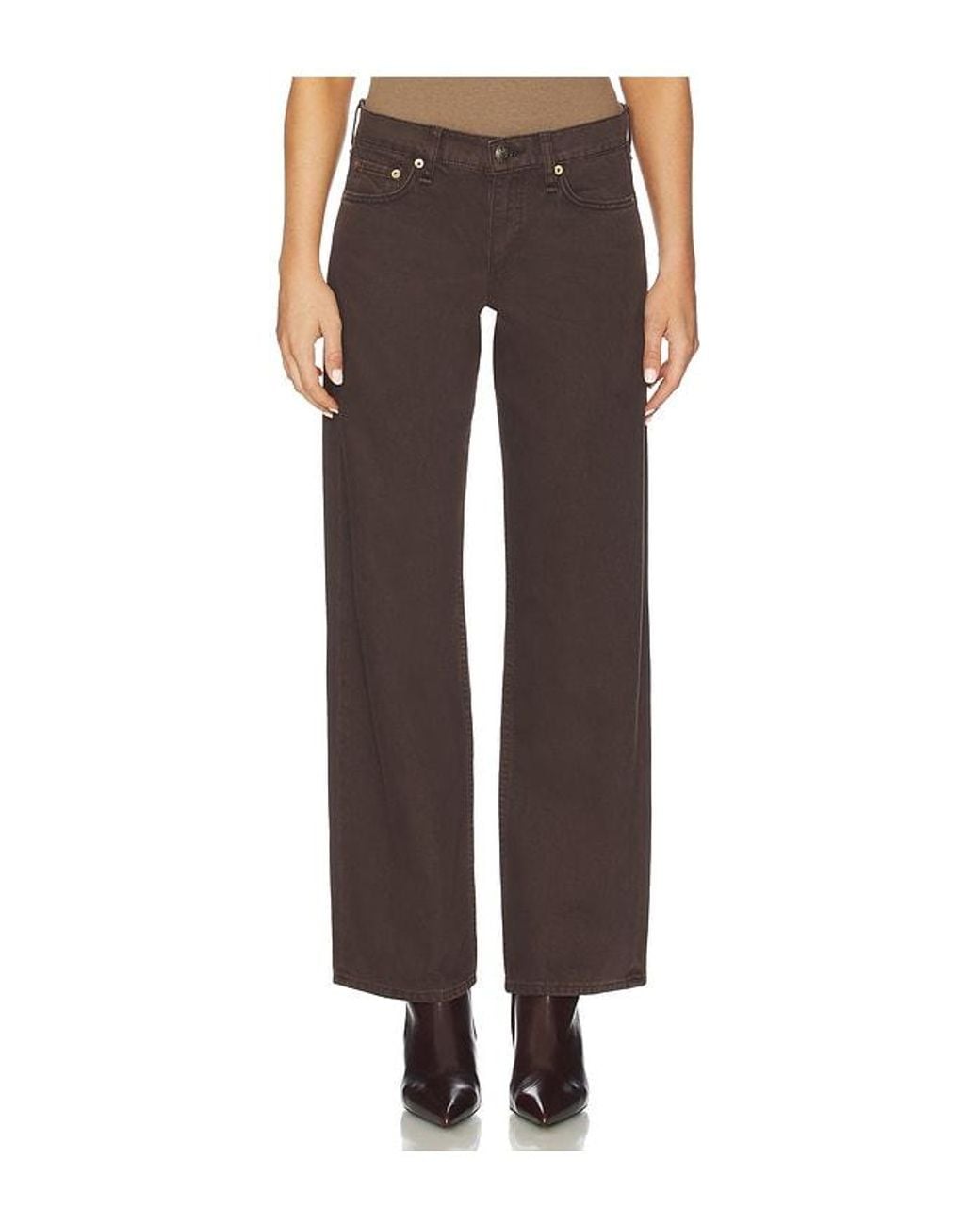 Rag & Bone Multicolor Gerade Saige
