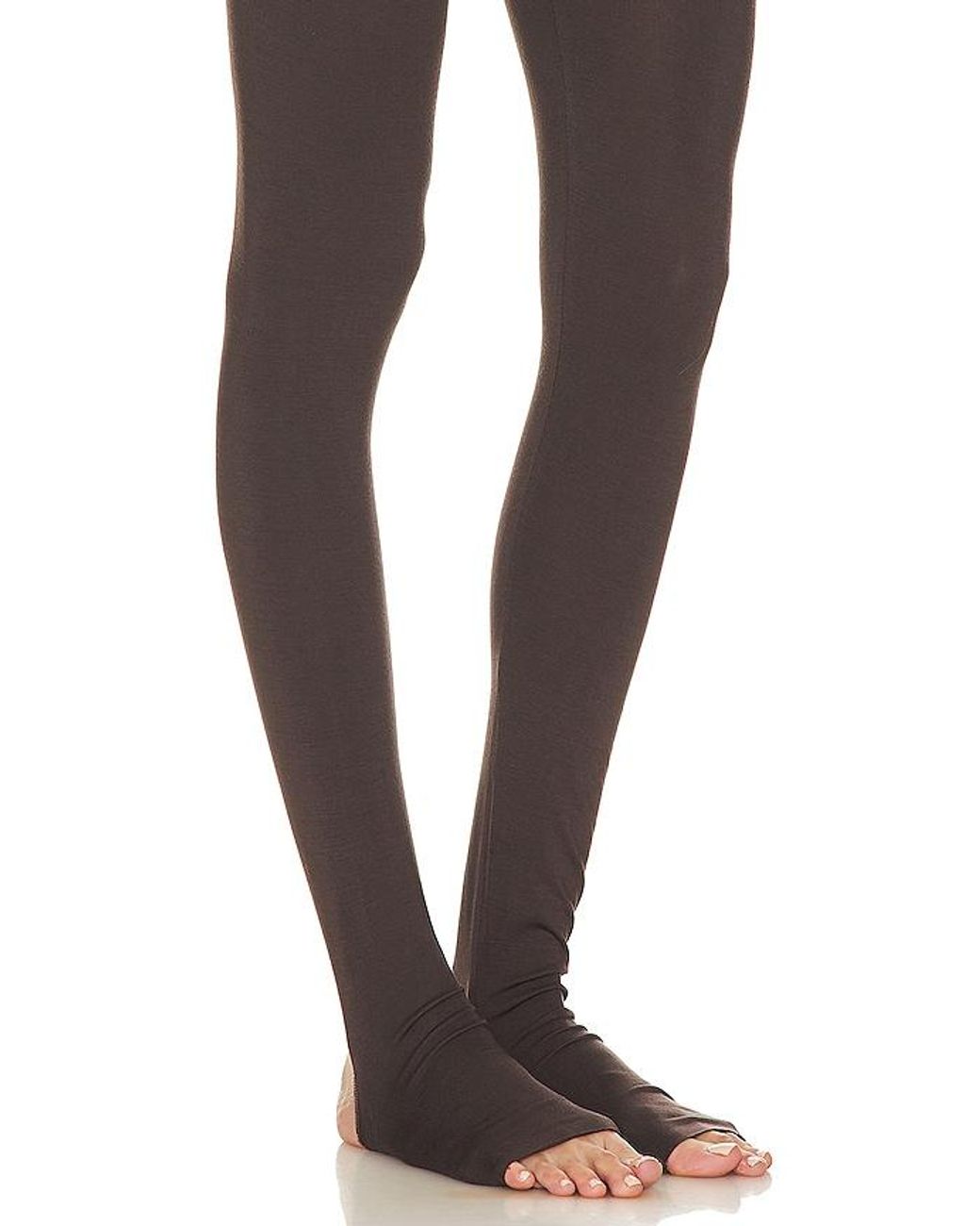 Norma Kamali Black Legging With Footie