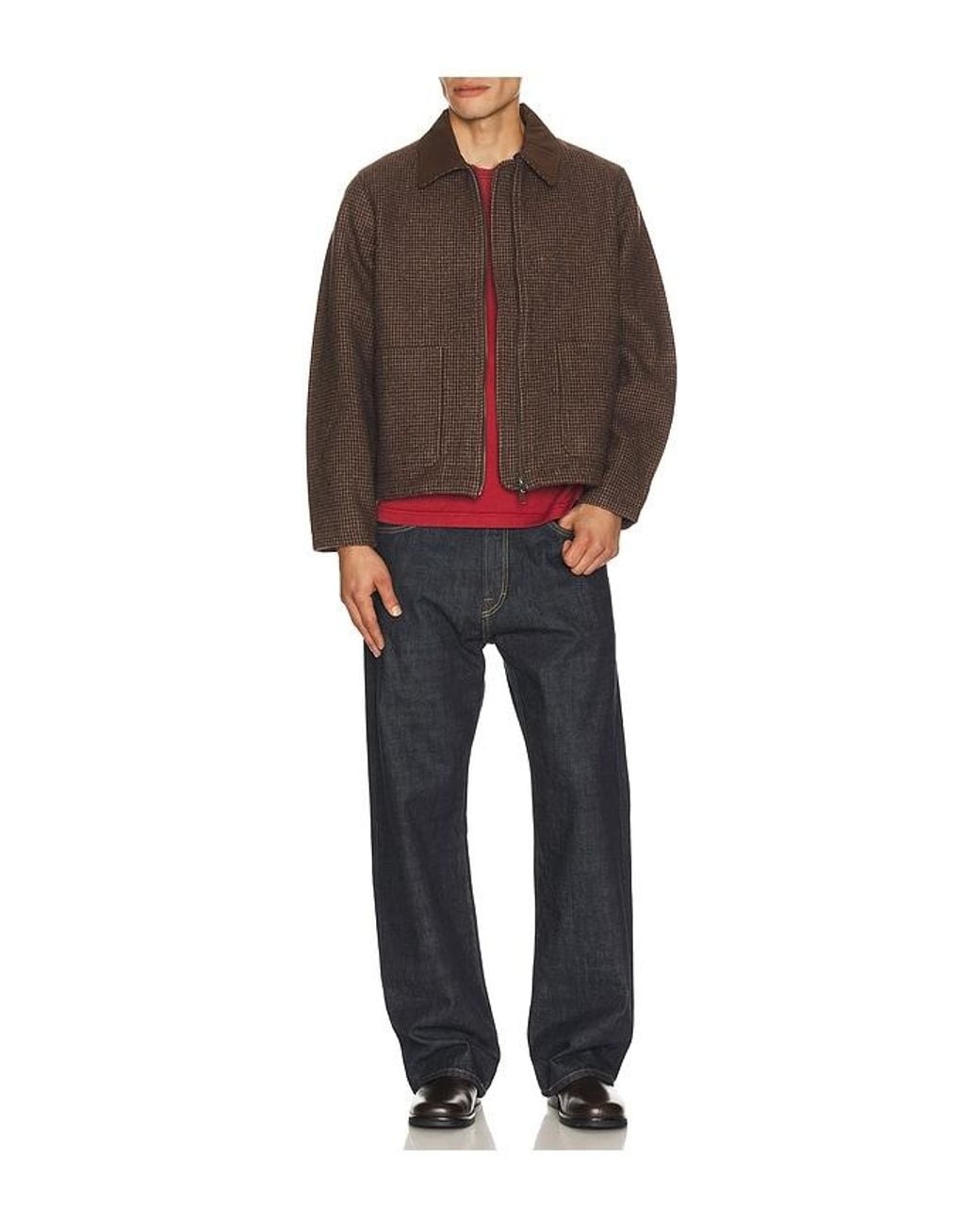 Far Afield Brown Josef Jacket for men