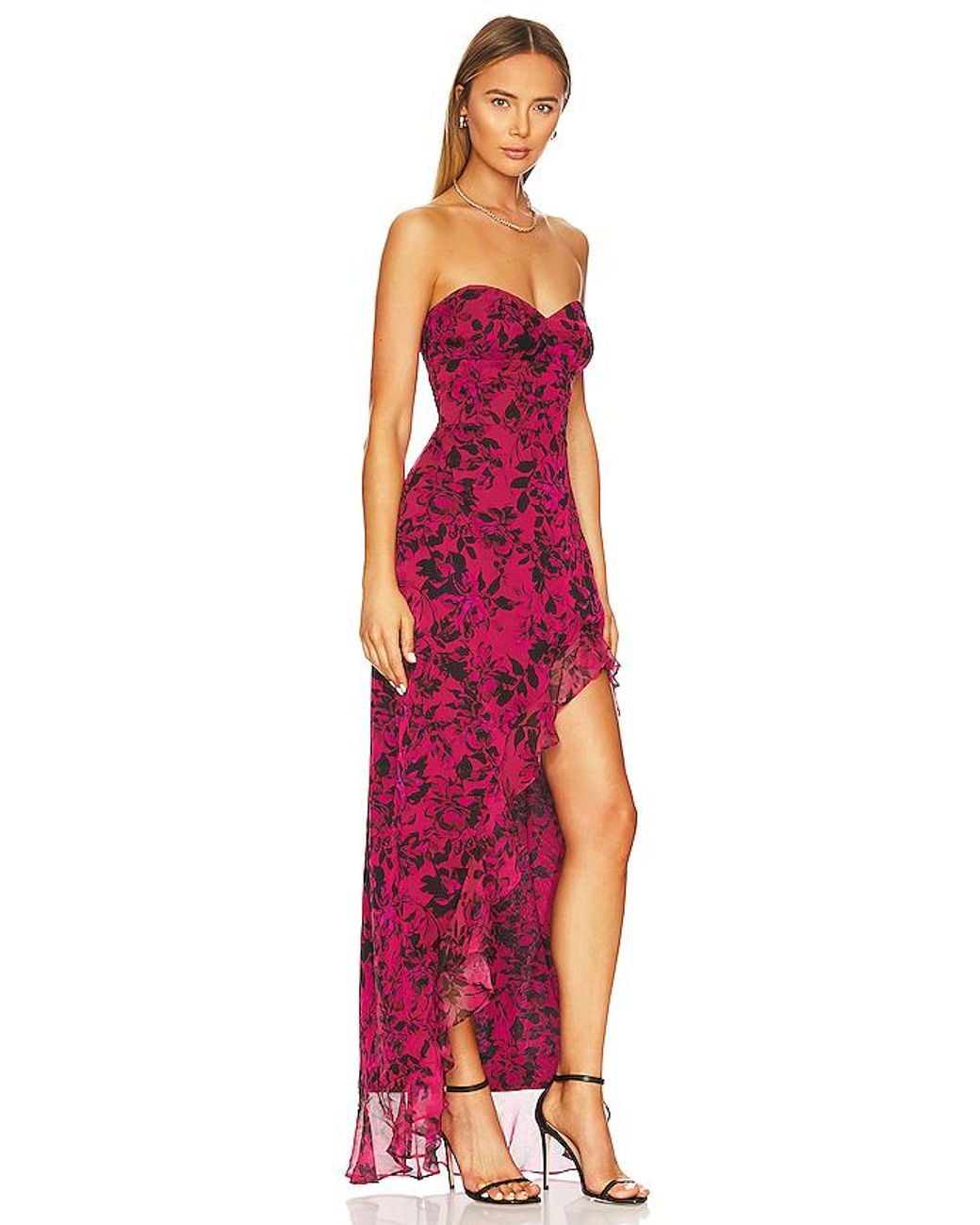 Amanda Uprichard Red Eden Gown