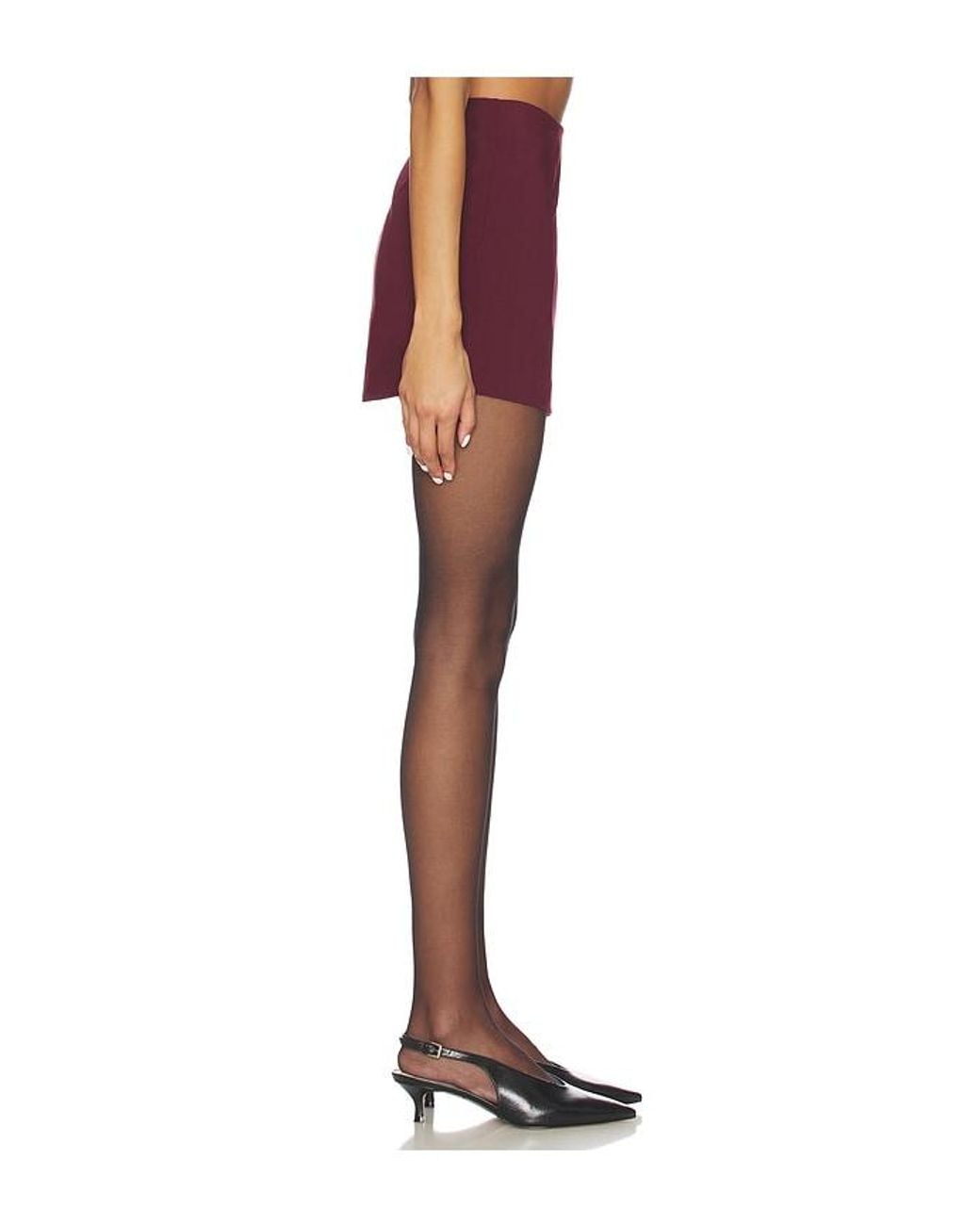 ALL THE WAYS Red Mamie Mini Skirt