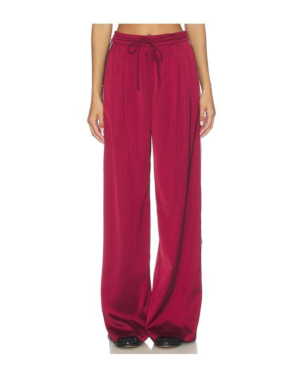 Gestuz Red Tracey High Waisted Pants