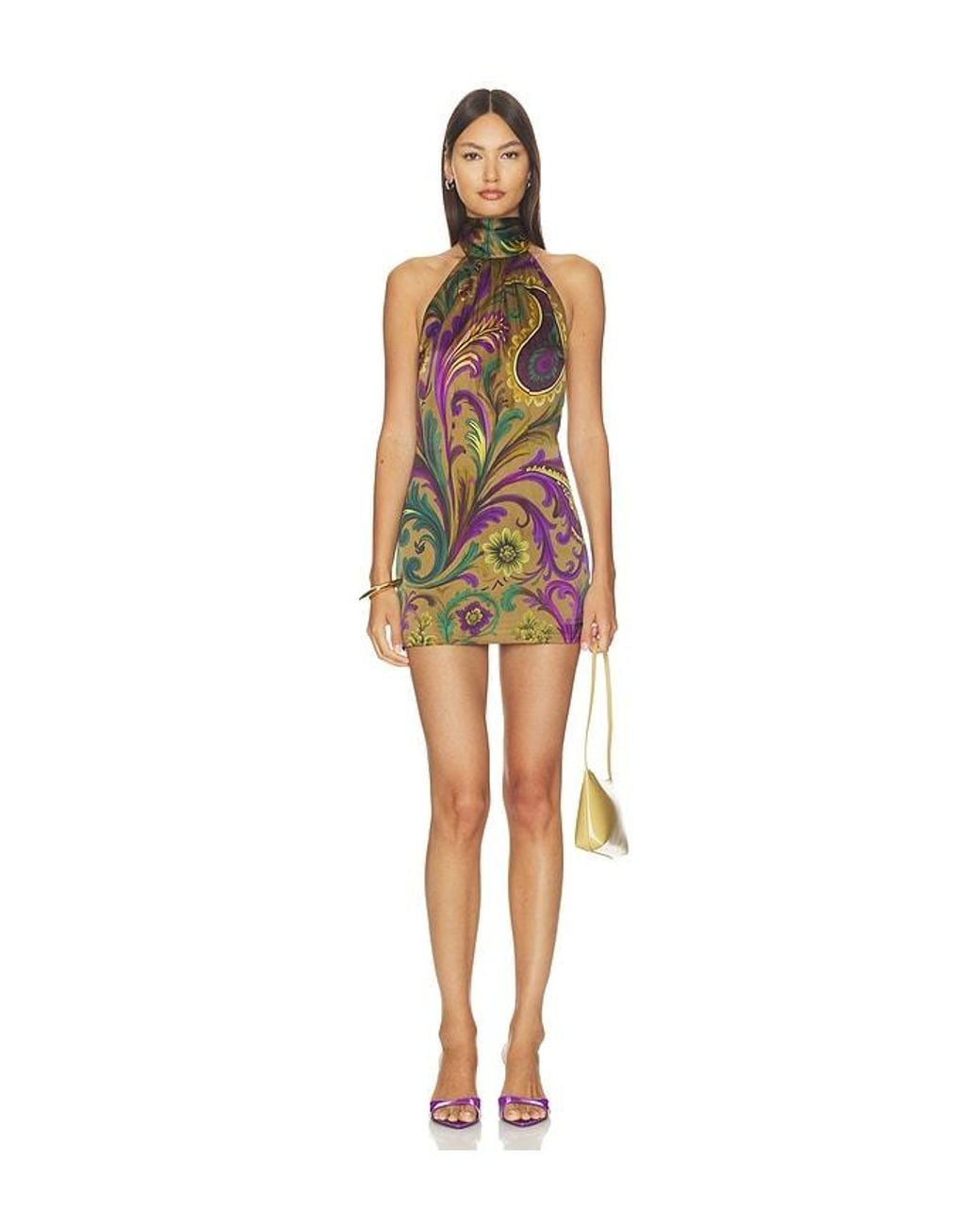 retroféte Multicolor Hugo Dress