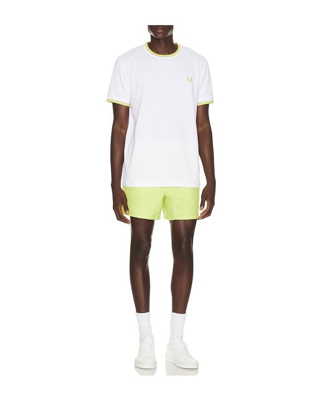 Fred Perry White Tennis T-Shirt for men