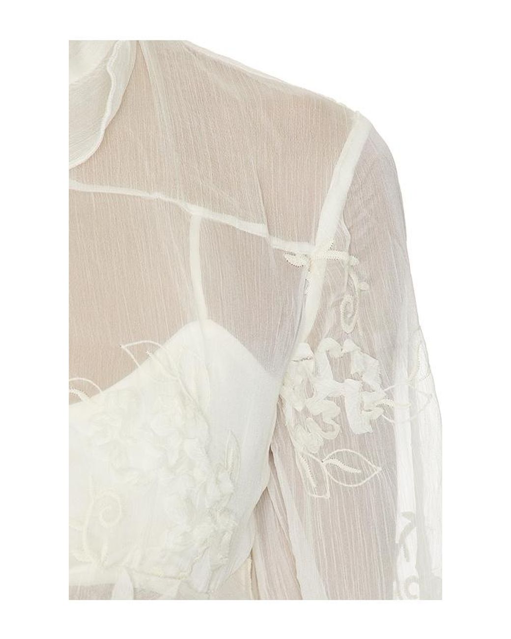 Bardot White Anyssa Ruffle Blouse