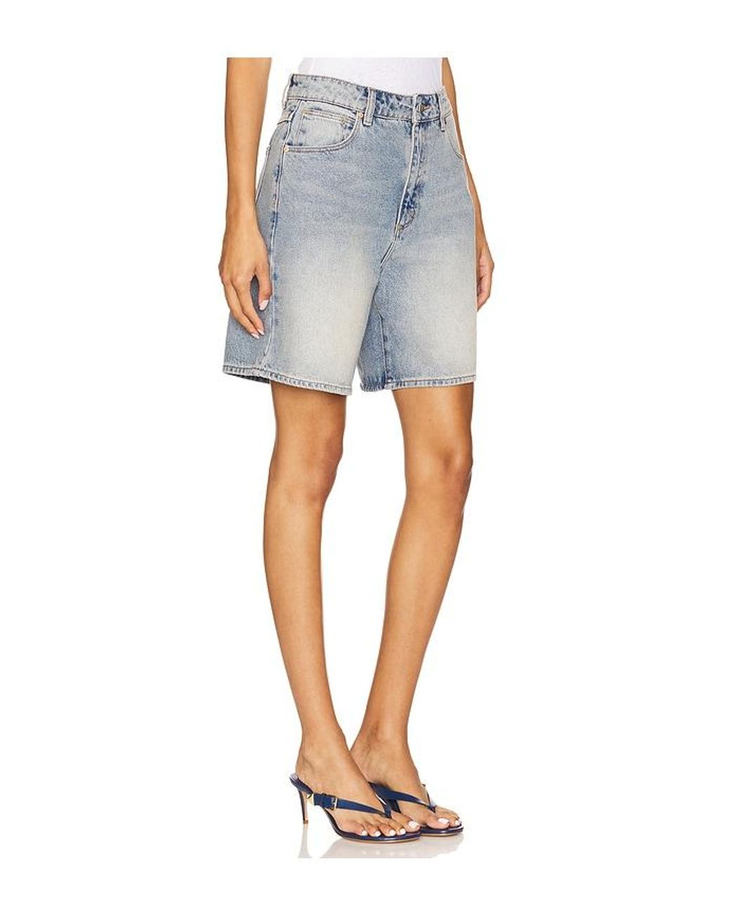 A.Brand Blue Carrie Short