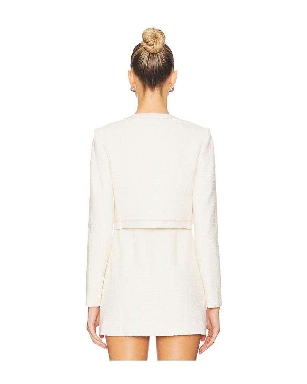 LoveShackFancy White Jacke Ralphette