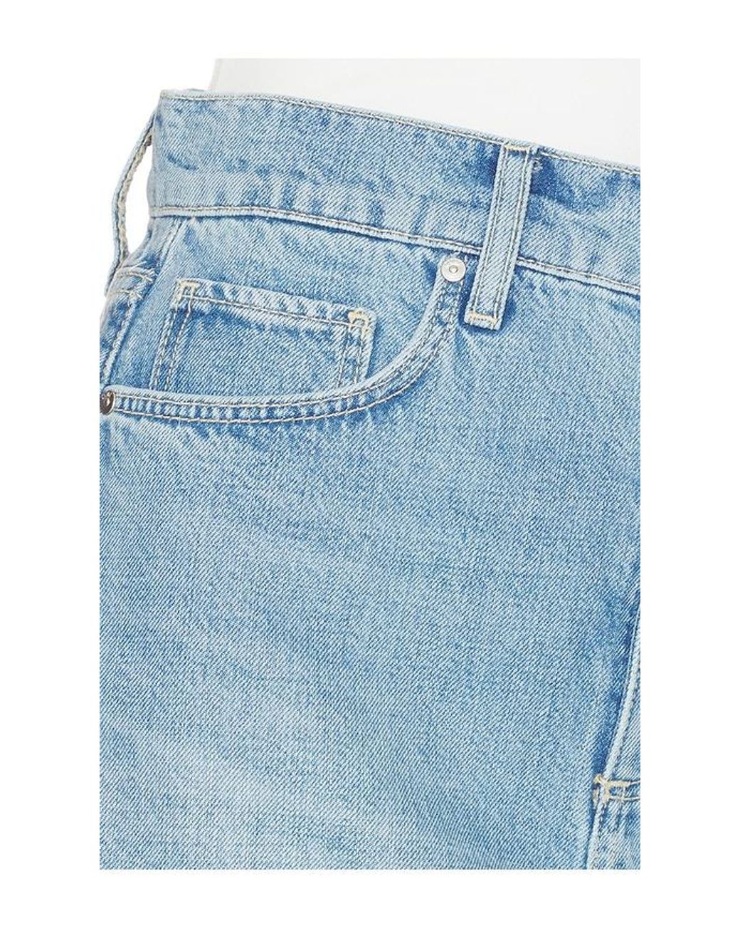 PAIGE Blue Bobbie Skirt