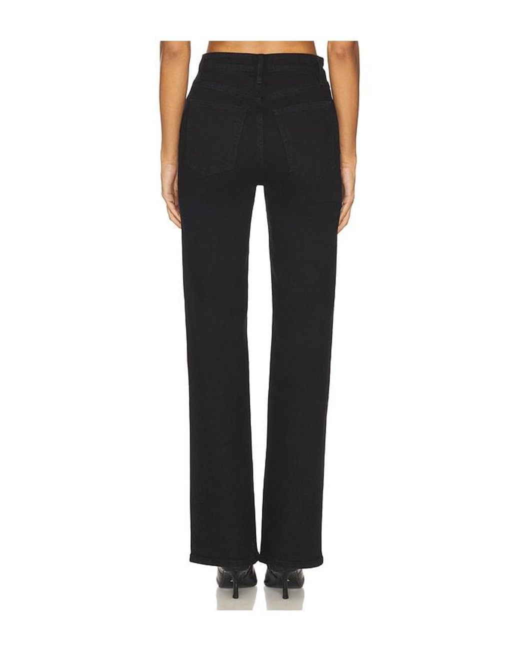 FRAME Black The Arrow Jeans