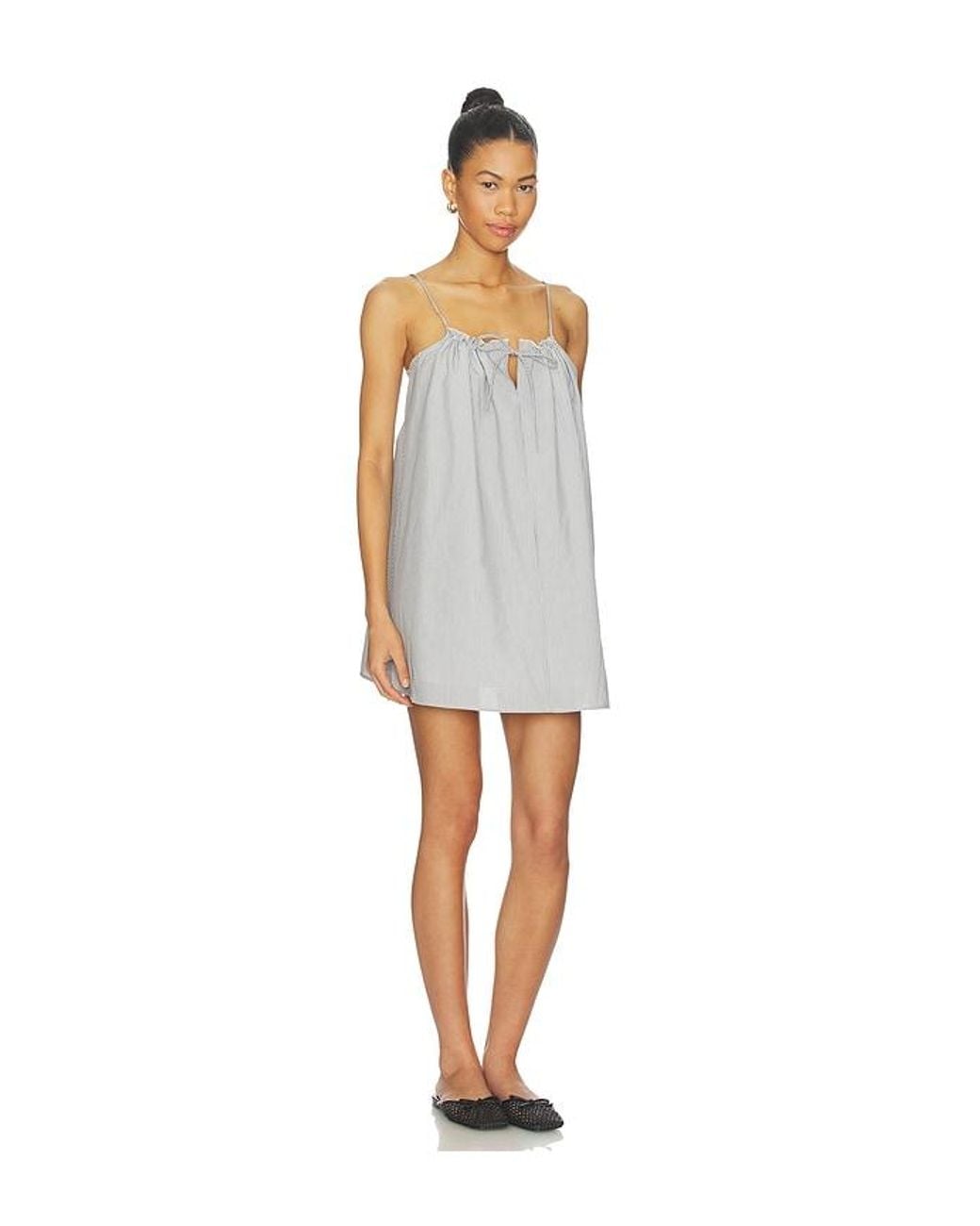 ELCE White Yoli Mini Dress