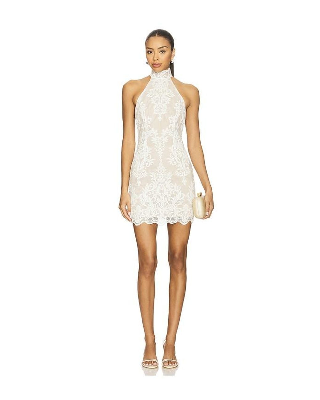 Stone Cold Fox White X Revolve Ollie Mini Dress