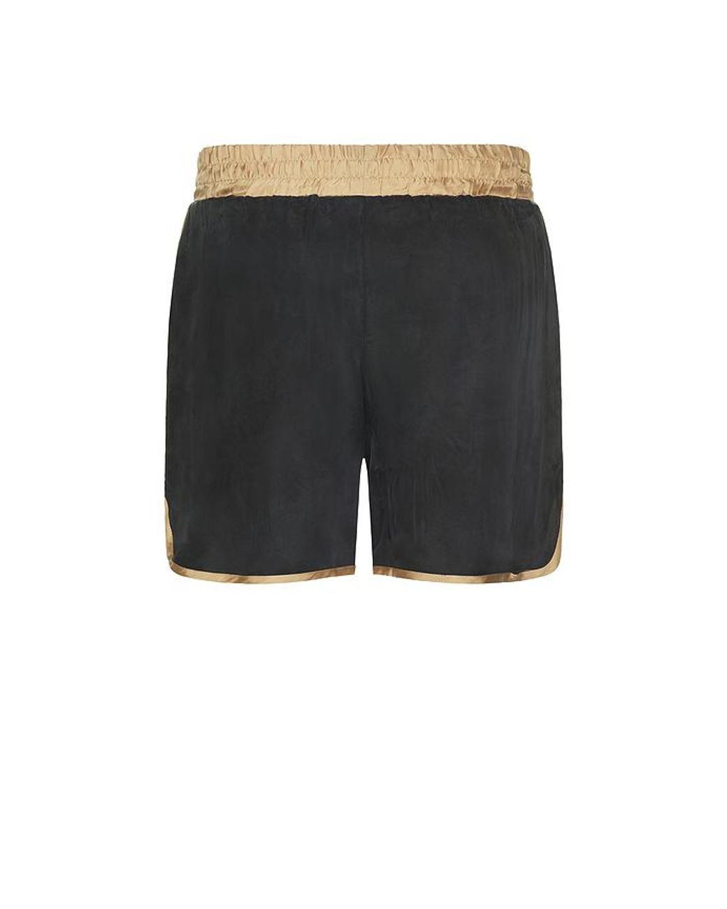 JUNGLES Black Scribbles Boxing Shorts for men