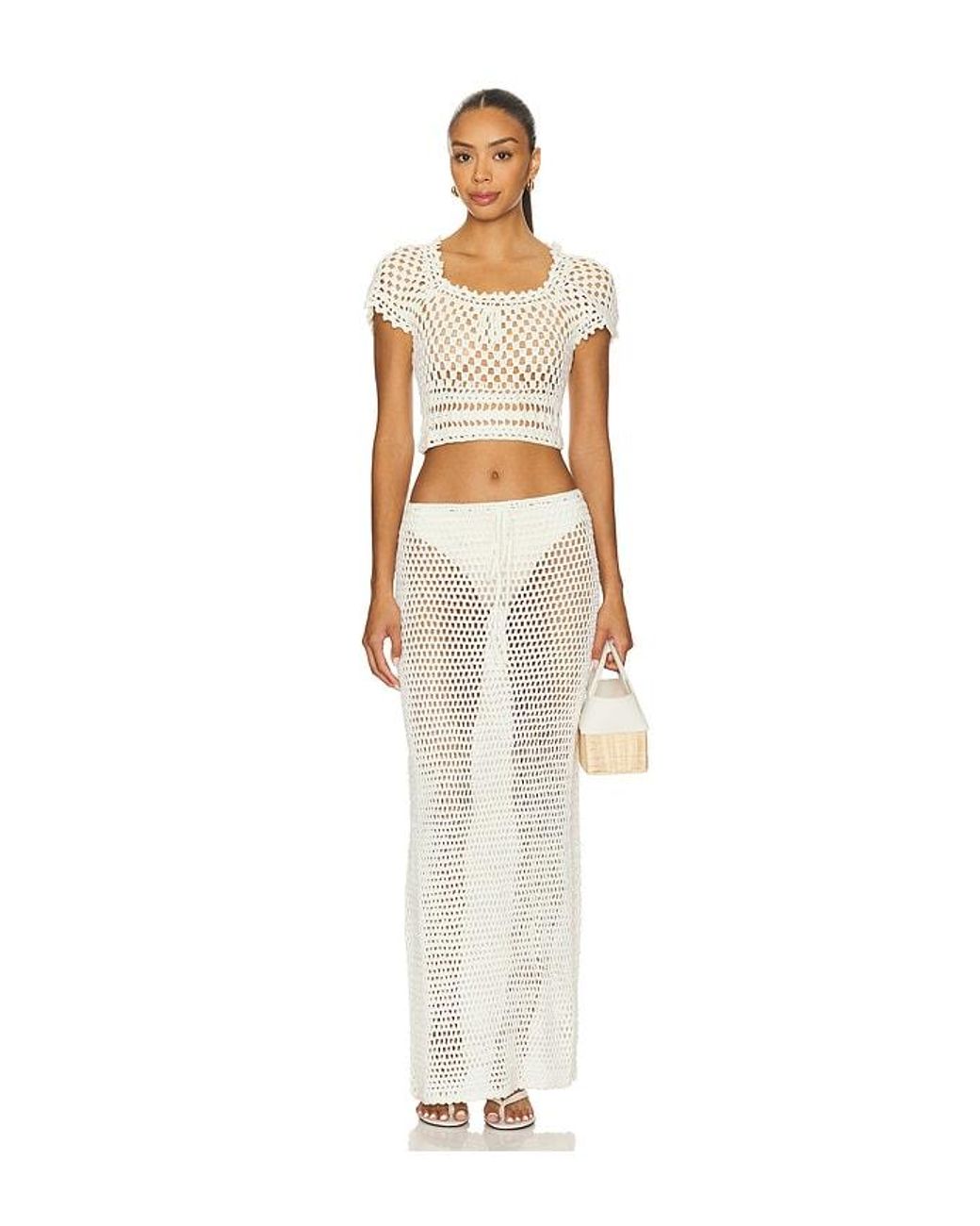 MORE TO COME White Aulani Top