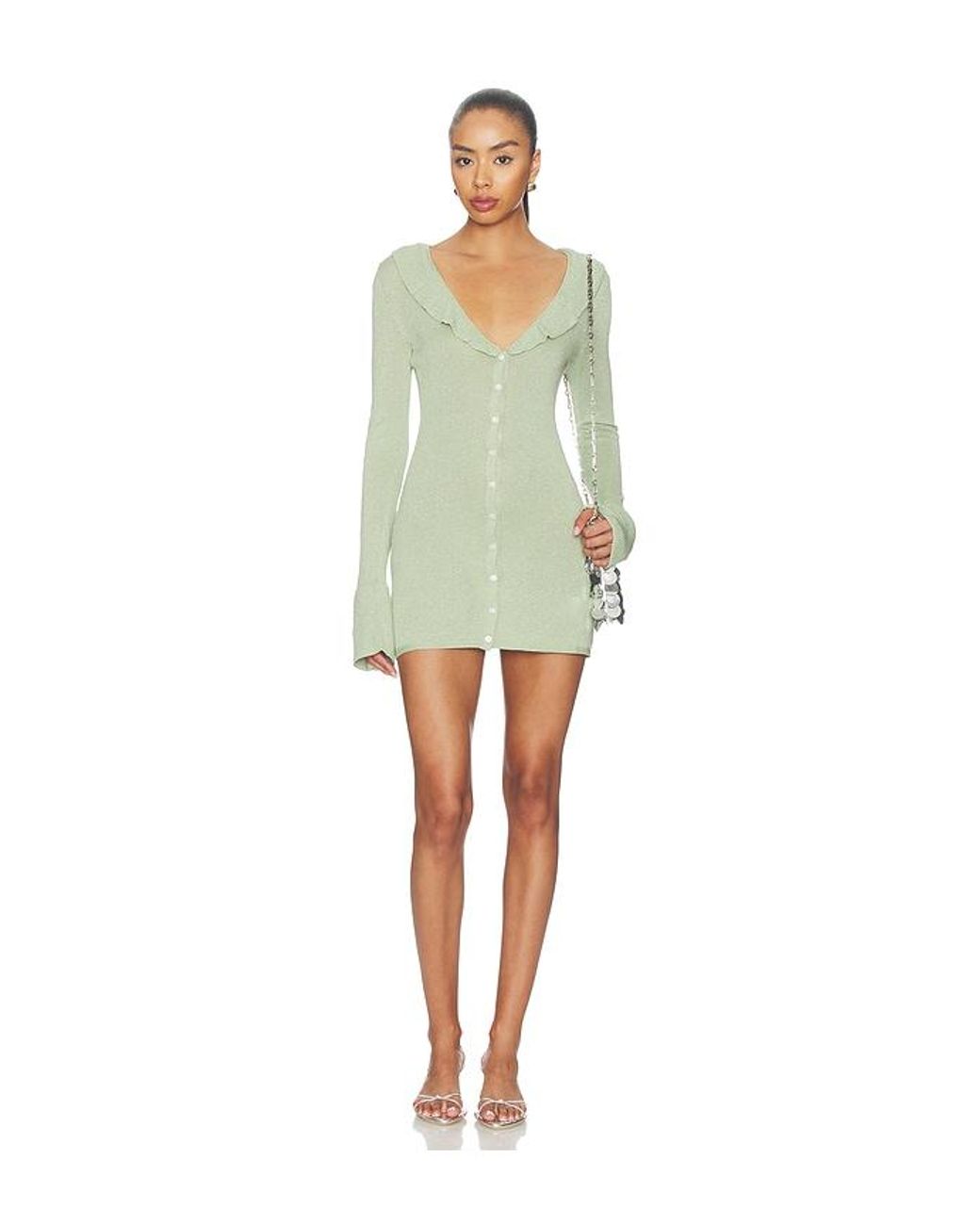 Asta Resort Green Anika Mini Dress