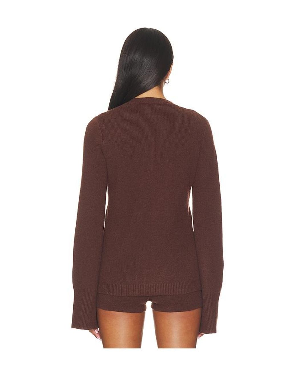 SER.O.YA Purple Tira Knit Cardigan