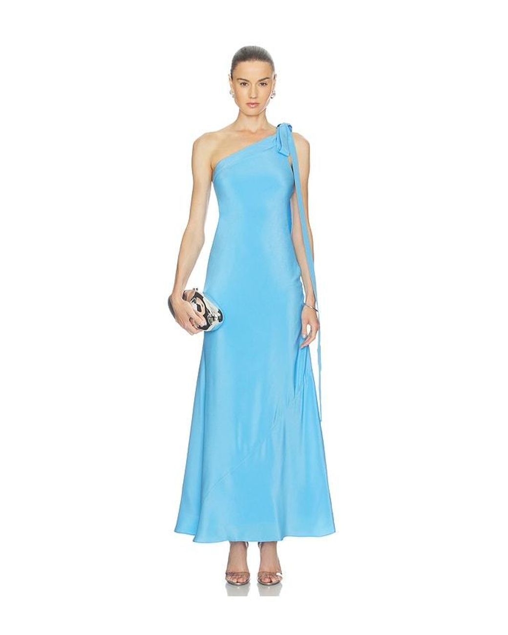 Cult Gaia Blue Florence Dress