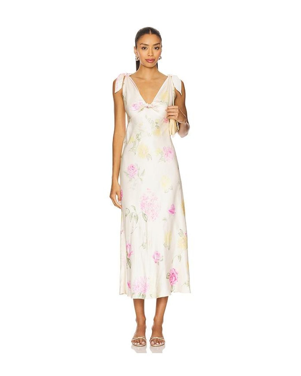 LoveShackFancy White Perri Dress