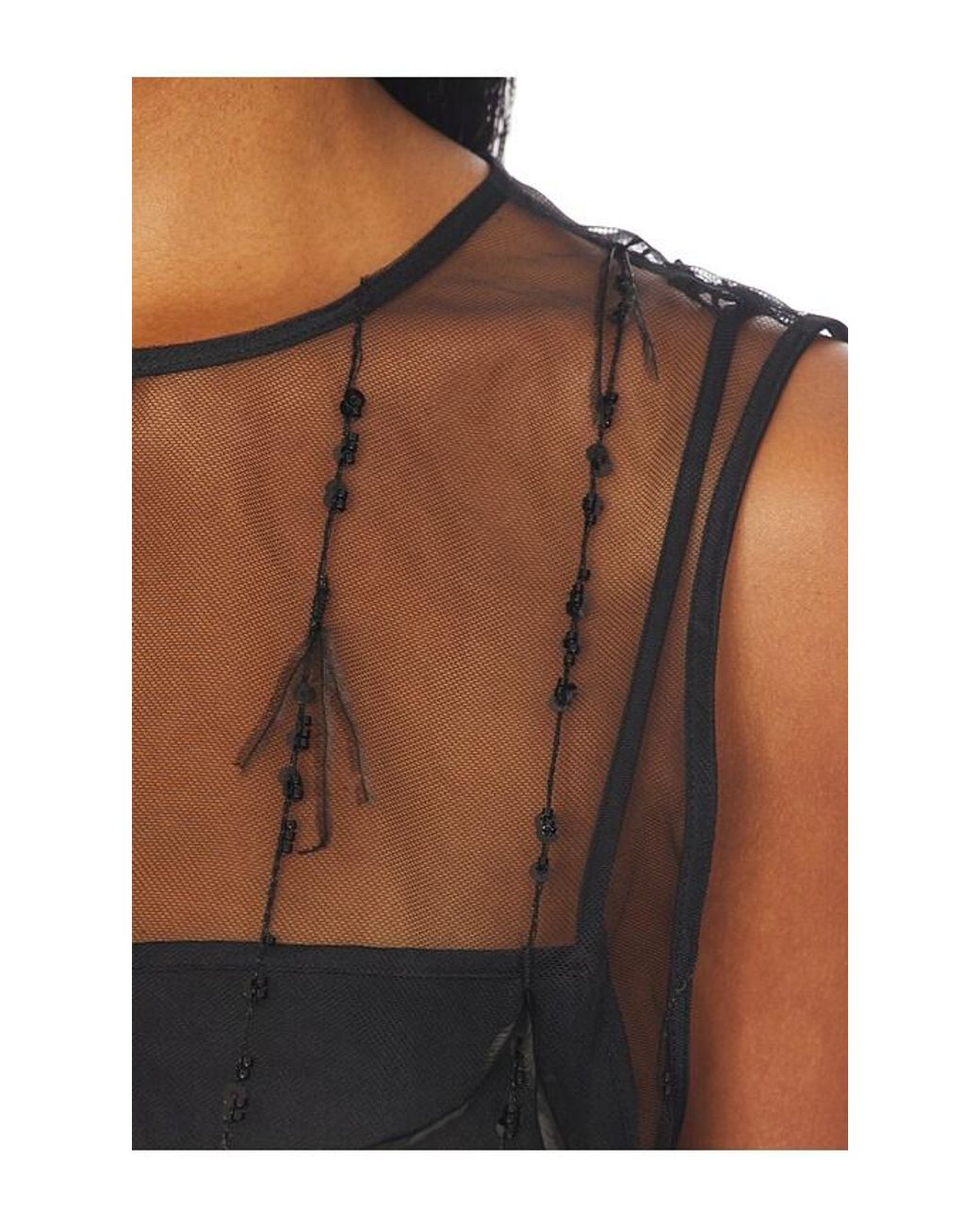 Rag & Bone Black Geena Tank Top