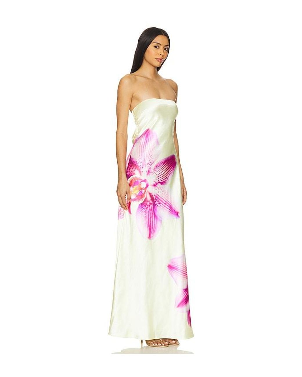 Runaway the Label White Celeste Maxi Dress
