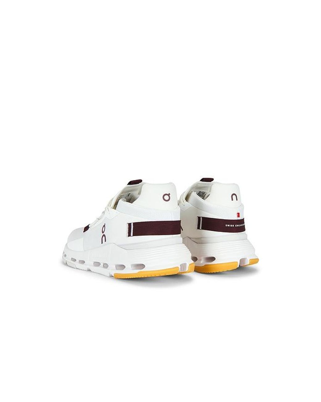 On Shoes White Cloudnova 2 for men