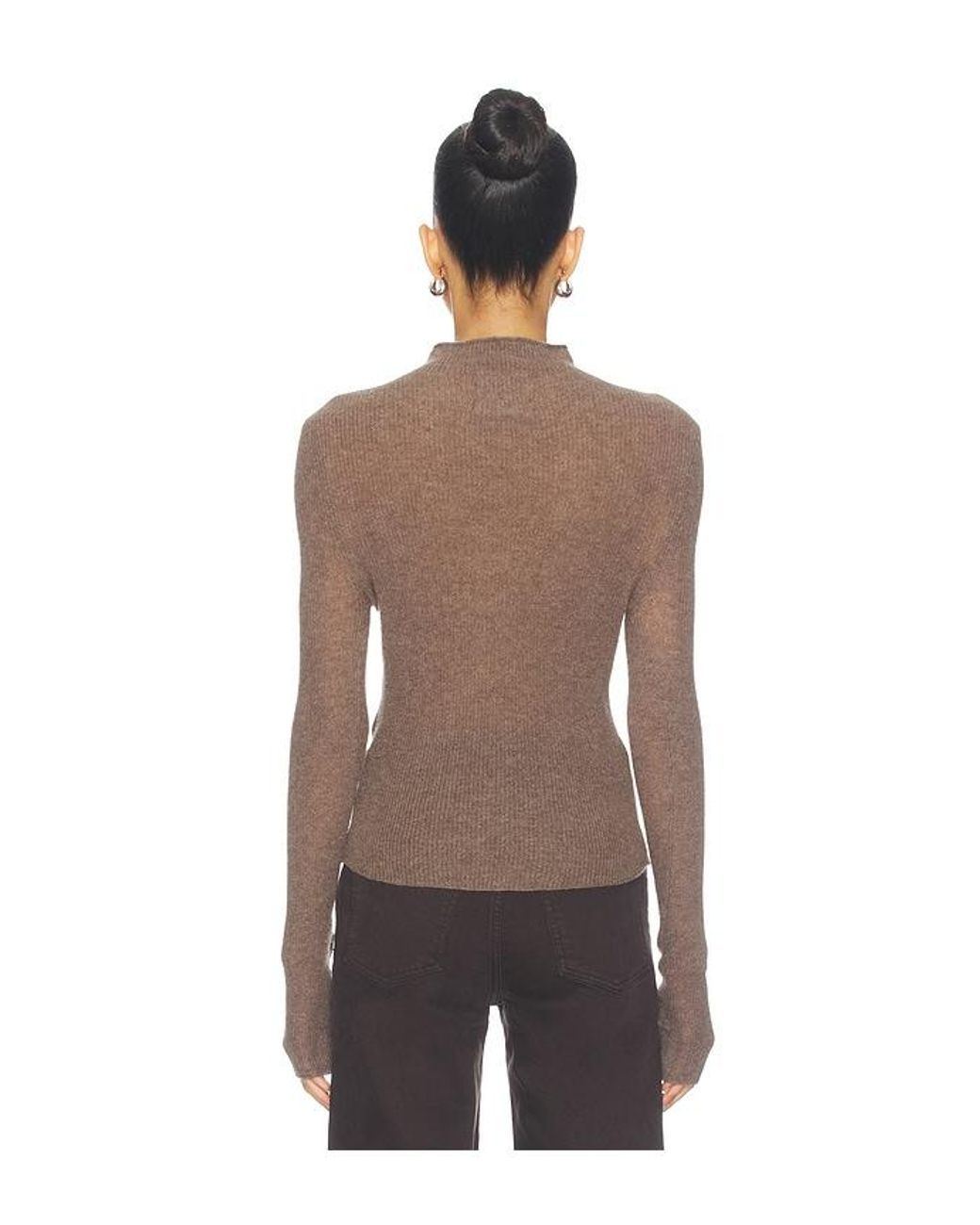 Citizens of Humanity Brown Leelah Turtleneck Sweater