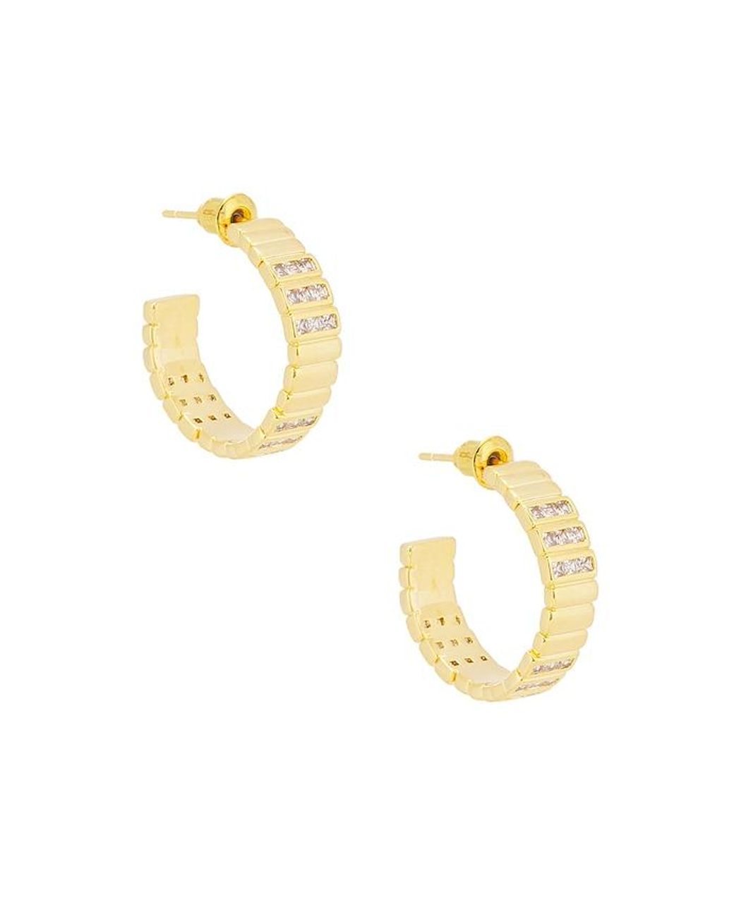 Lovers + Friends Metallic Calandra Earrings
