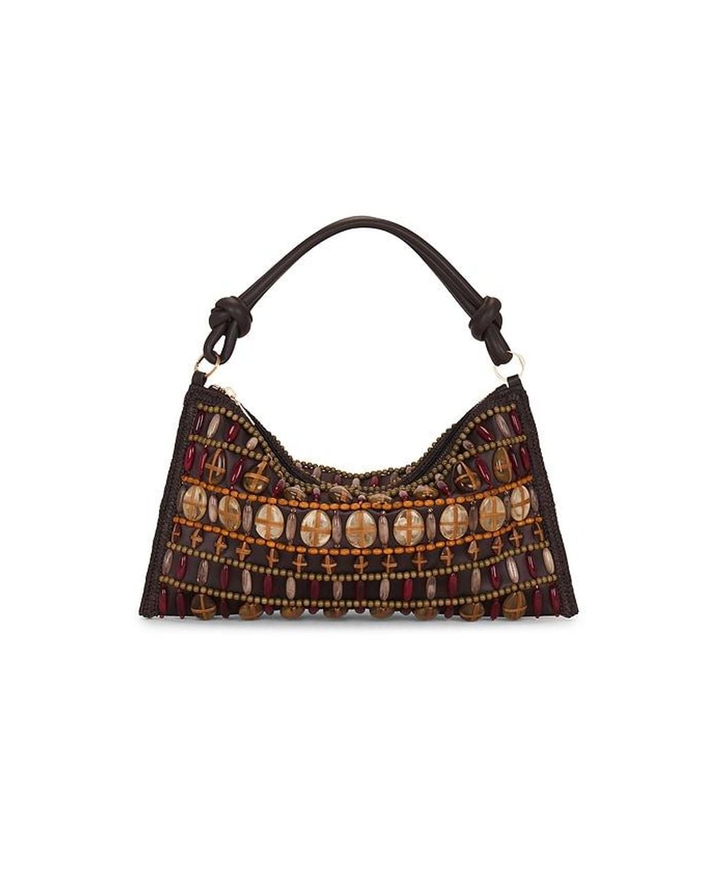 Cult Gaia Brown Hera Mini Shoulder