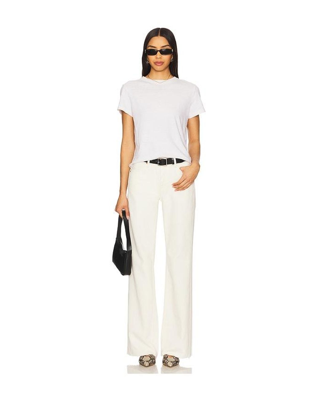 Re/done White X Hanes The Classic Tee