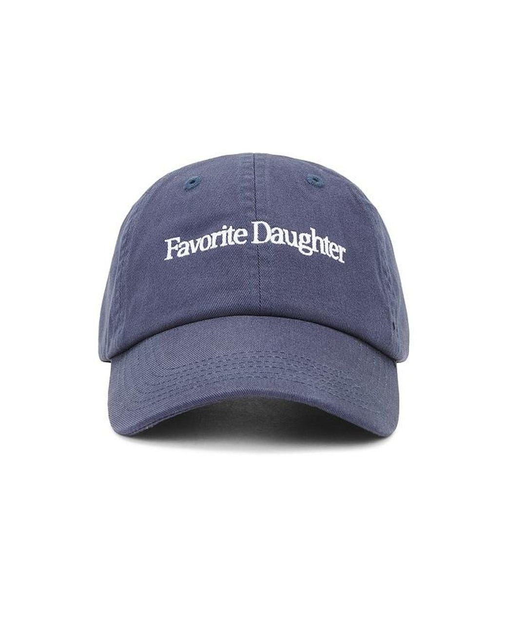 FAVORITE DAUGHTER Blue Baseball Hat
