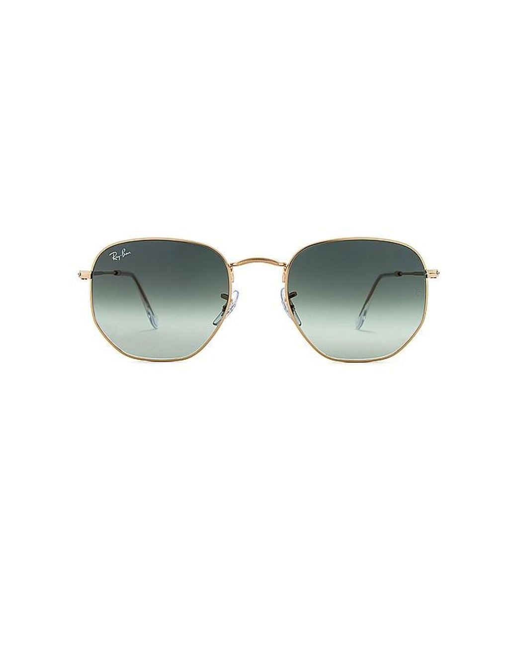 Ray-Ban Green Hexagonal Sunglasses