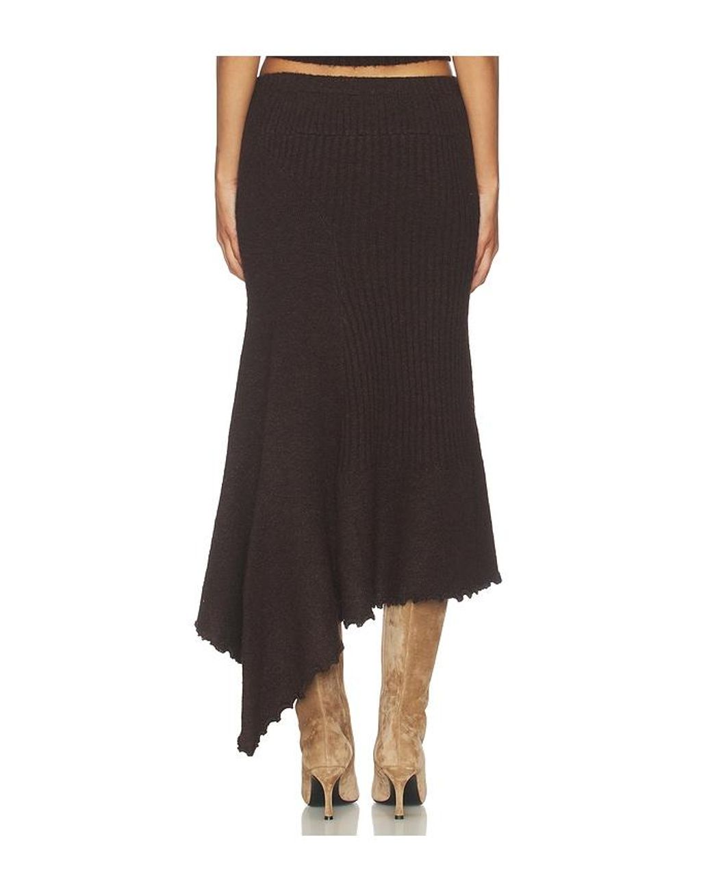 With Jean Black Fia Skirt