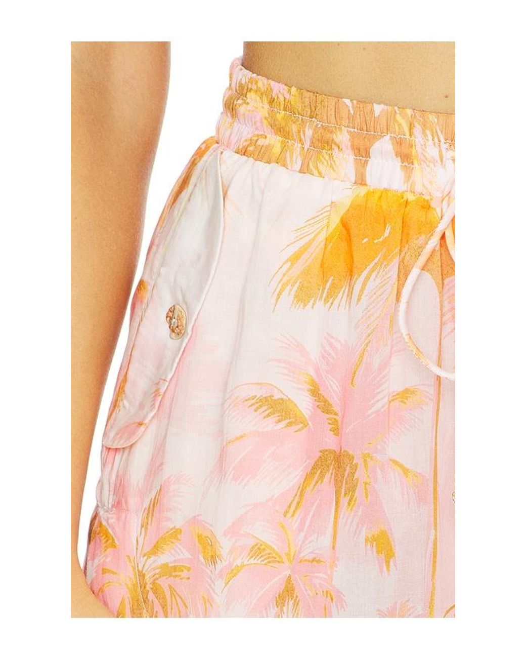 Kulani Kinis Orange Wild Skies Lightweight Beach Shorts