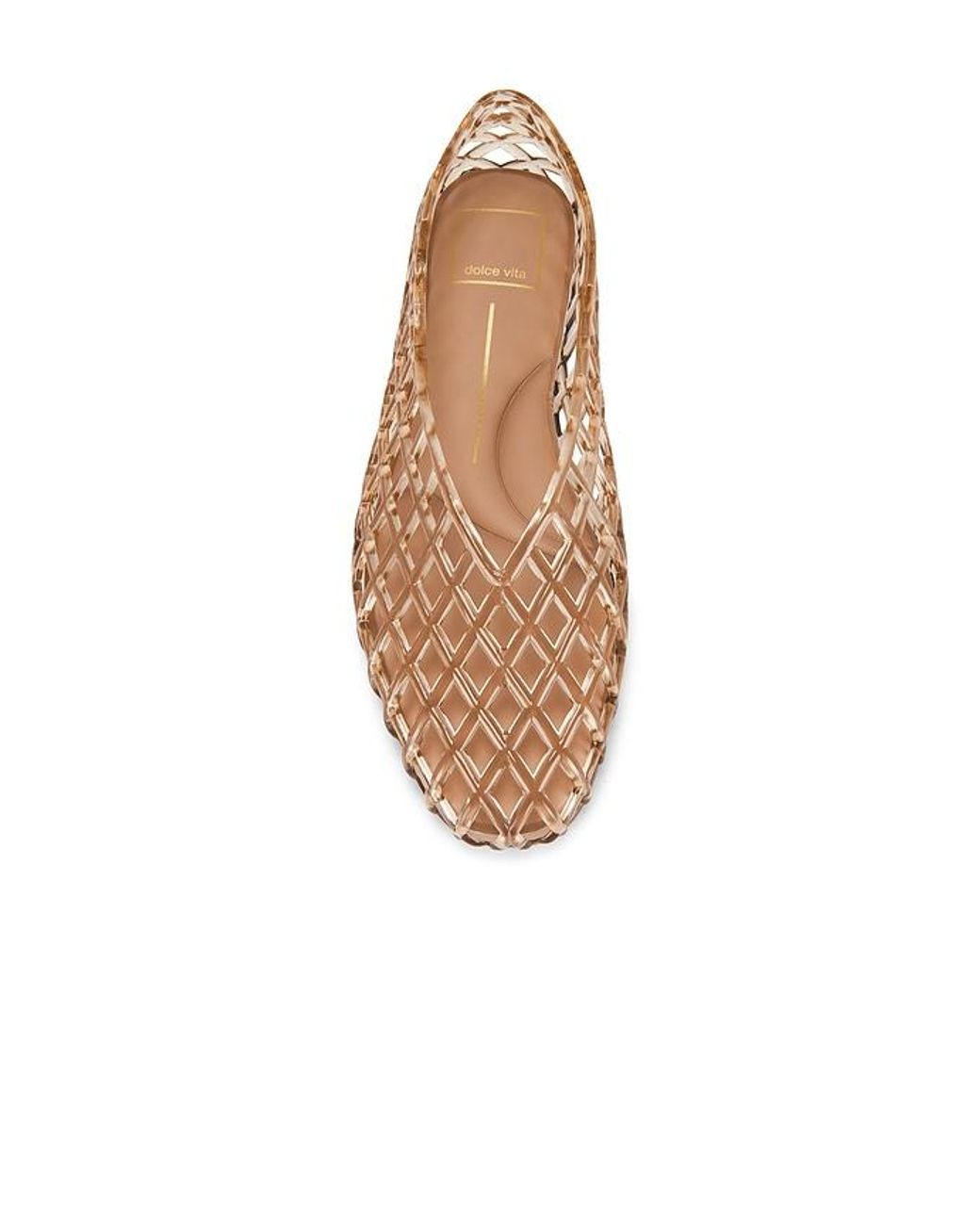 Dolce Vita White Jam Flat