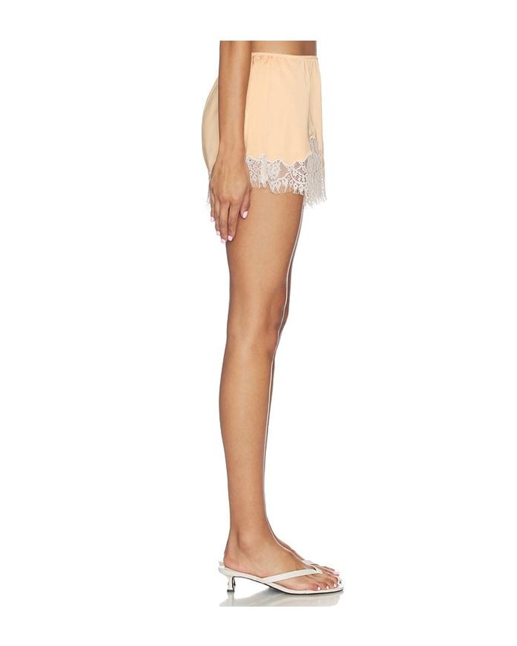 MORE TO COME White Lile Short