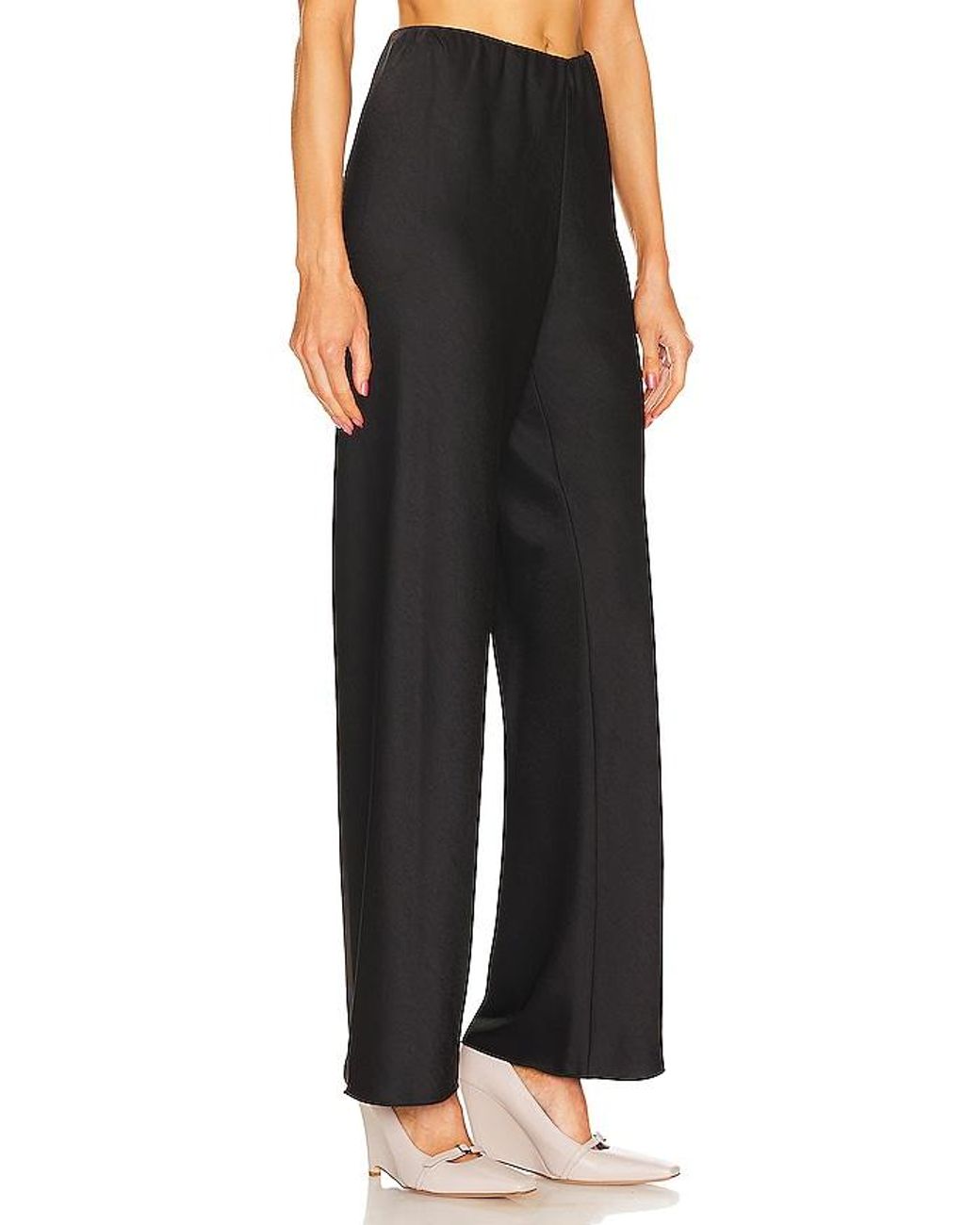 Vince Black Fluid Bias Pant